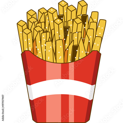 French Fries Illustration