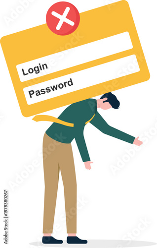 Professional crushed by a login error window
