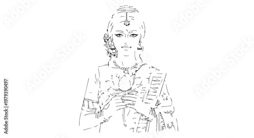 Vector illustration of a man with futuristic cybernetic enhancements, sci-fi character design, robotic, technological