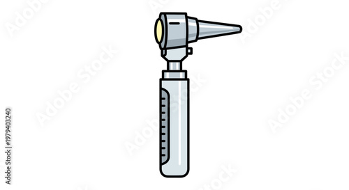 Medical Instrument Otoscope for Ear Examination and Healthcare Diagnostics