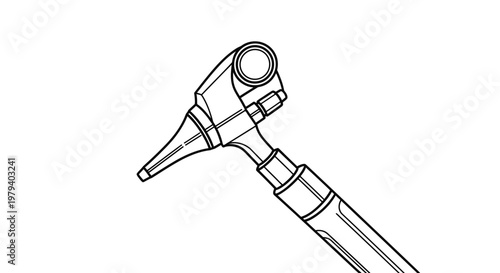 Medical Instrument for Ear Examination and Diagnostic Procedures
