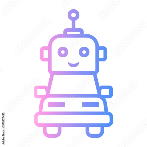 ai Line Gradient Icon