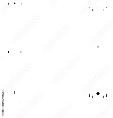 Black diamonds on white background.