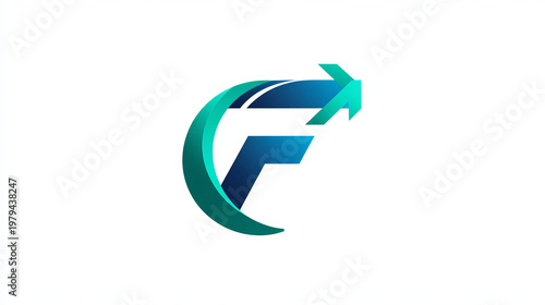 Financial Technology with letter F curved growth arrow technology Analysis logo vector design concept. Letter f logotype symbol for digital finance, ui, technology, investment, business, corporate. Free Download Financial Technology with letter F curved growth arrow technology Analysis logo vector design concept. Letter f logotype symbol for digital finance, ui, technology, investment, business, corporate. - GFXLoad