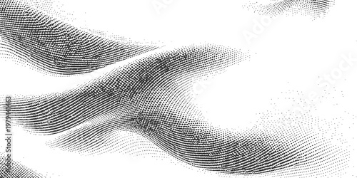 Abstract artistic view of undulating desert sand dunes, texture and pattern create a stunning visual. The sun casts a gentle glow.