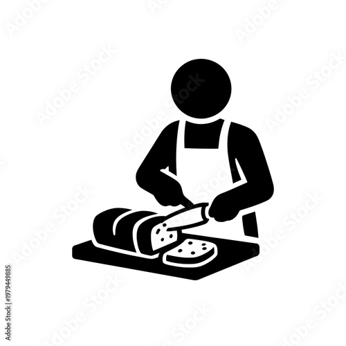Bread Cutting Icon