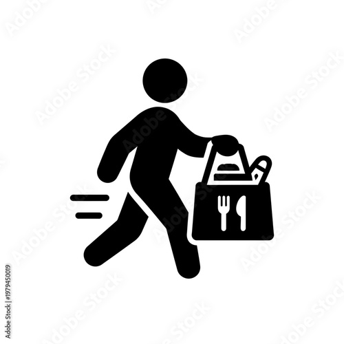 Delivery Person Icon