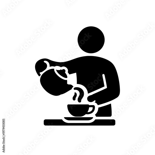 Pouring Coffee Icon