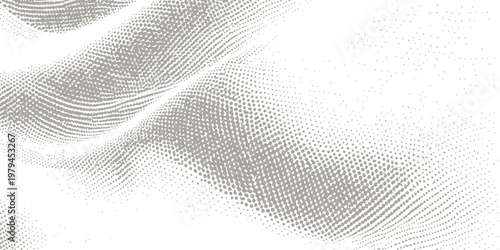 Abstract undulating design texture created through a detailed dot pattern, evoking a sense of elegance and sophistication. The pattern appears to rise and fall, creating a sense of movement.