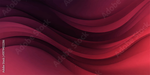 Luxurious red and purple silk abstract background featuring smooth flowing waves of soft satin fabric texture with light pink accents for a premium textile wallpaper design