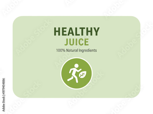 Healthy Juice With Natural Ingredients Promoting A Vibrant Lifestyle