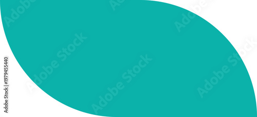 Abstract droplet and petal graphic element. Modern colorful geometric shapes vector collection