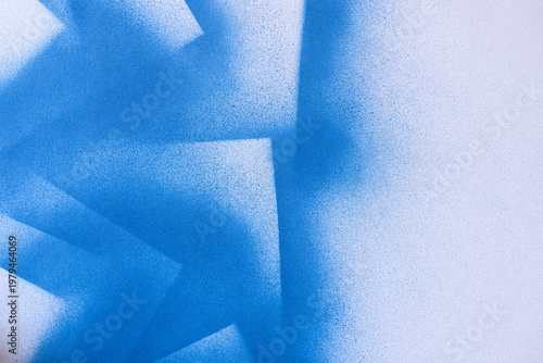 青色のスプレー塗料で塗った背景	