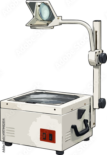 Overhead projector retro device