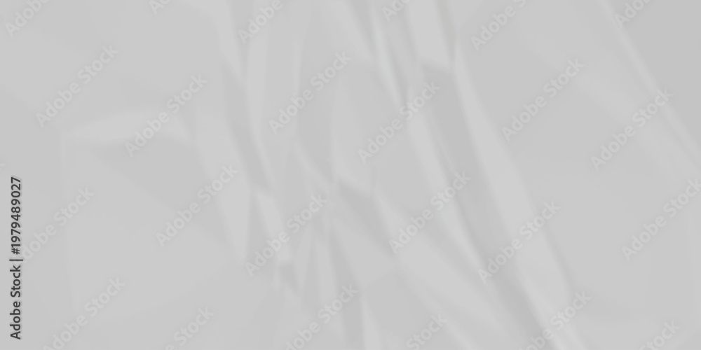 Fototapeta premium White fabric background. white crumpled paper background texture pattern overlay. wrinkled high resolution arts craft and Seamless white crumpled paper.