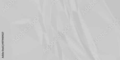 White fabric background. white crumpled paper background texture pattern overlay. wrinkled high resolution arts craft and Seamless white crumpled paper.