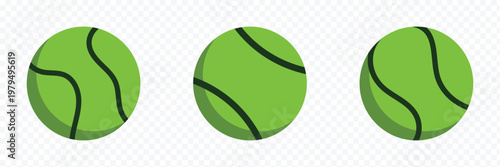 Tennis ball. icon .tennis ball icon vector logo design flat style. tennis ball icon vector design template on white background . Vector Illustration .EPS 10 .