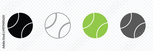 Tennis ball. icon .tennis ball icon vector logo design flat style. tennis ball icon vector design template on white background . Vector Illustration .EPS 10 .