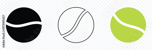 Tennis ball. icon .tennis ball icon vector logo design flat style. tennis ball icon vector design template on white background . Vector Illustration .EPS 10 .