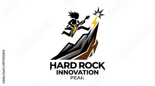 Hard Rock Innovation Peak Logo Reaching New Heights