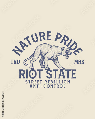 Nature Pride Riot State Street Rebellion Anti Control with Panth