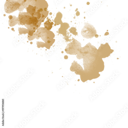 Coffee Stains Illustration 