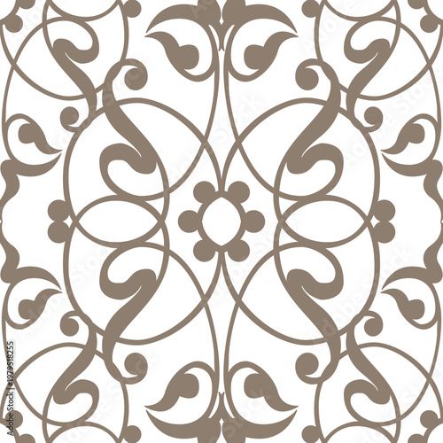 Fotografía Seamless pattern in the style of Baroque