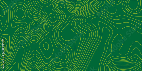 Fotografie An abstract illustration features swirling interconnected yellow lines against a