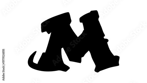 Bold Letter M
Strong Typography Design
Black Alphabet M
Modern Heavy Letter
Solid Letter Style