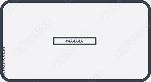 Gray Color Code Hexadecimal #4A4A4A