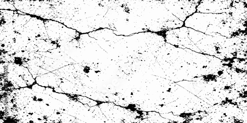 A dirty black ink splash and watercolor paint splatter create a grunge wall texture background with a liquid powder pattern on an artistic paper frame design