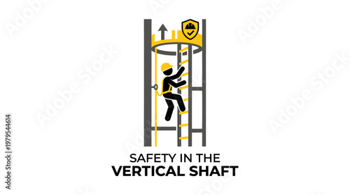Safety in Vertical Shaft Climbing and Protection Concept