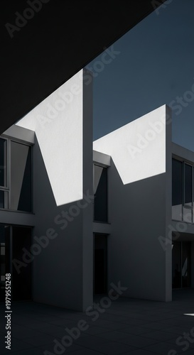 Architectural Geometry - Shadows and Light in Modern Design.