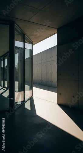 Architectural Interior - Light and Shadow Play.