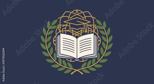 A calming and sophisticated deep blue background. Perfect for website design, branding materials, or adding a touch of elegance to your marketing camp