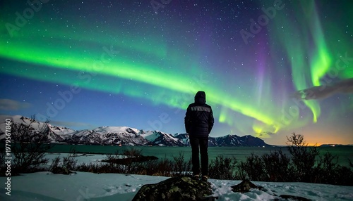 Stunning Aurora Borealis Display - Awe-Inspiring Night Sky Spectacle.