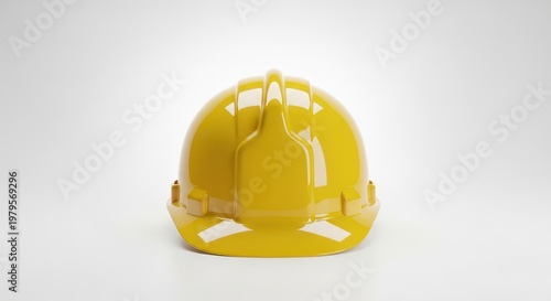 Wallpaper Mural Yellow construction hard hat safety helmet isolated on white background. Torontodigital.ca