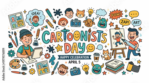 Cartoonists Day Celebration: Art, Creativity, and Fun