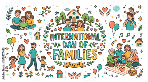 International Day of Families May 15 - Happy Family Celebration