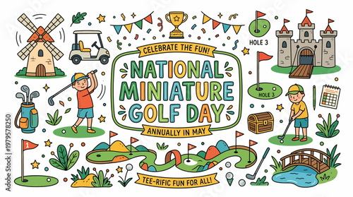 National Miniature Golf Day Celebration - Fun Activities