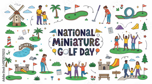 National Miniature Golf Day Celebration - Fun Family Activity