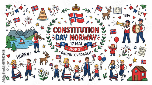 Norway Constitution Day Celebration - May 17th
