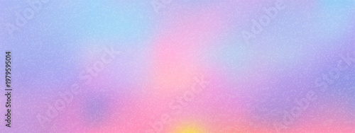 Quadro su tela Texture sunrise background with sky sunset overlay and gradation pastel cloud