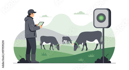Innovative farming: Monitoring cattle in a digital age with precision technology and data analysis