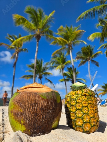 Cocktails an der Playa Levantado