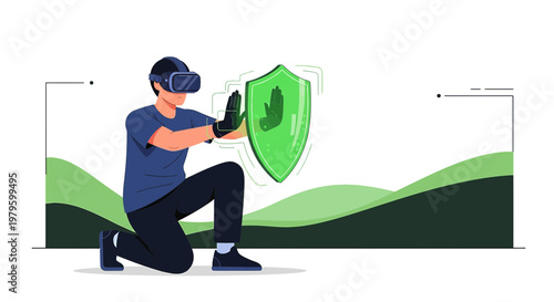 Immersive Virtual Reality Experience: Shielding from Digital Threats in the Metaverse