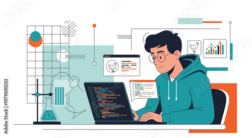 Innovating computational biology: A digital scientist explores chicken genome data insights