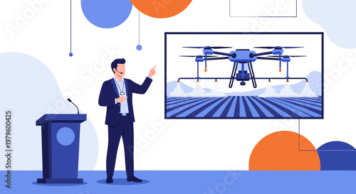 Innovation in agriculture: presentation of drone spraying technology for smart farming methods