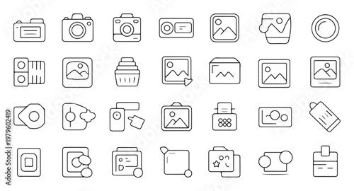 Extensive set of vector compass icons, diverse designs for navigation and exploration isolated on transparent background.