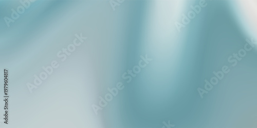 Abstract blue wave shape isolated on white background